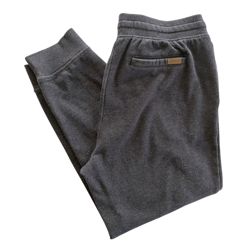 Orvis Charcoal Grey Joggers Size Large